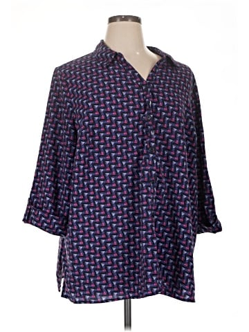 Catherines 3/4 Sleeve Blouse (view 1)