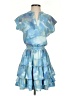 Wildfox Tie-dye Blue Cocktail Dress Size XS - photo 1