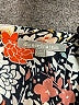 Daniel Rainn 100% Polyester Floral Orange Short Sleeve Blouse Size M - photo 7