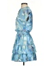 Wildfox Tie-dye Blue Cocktail Dress Size XS - photo 5