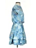 Wildfox Tie-dye Blue Cocktail Dress Size XS - photo 4