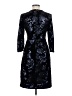 Eliza J Stars Floral Blue Black Cocktail Dress Size 6 - photo 2