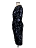 Eliza J Stars Floral Blue Black Cocktail Dress Size 6 - photo 5