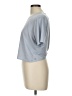 Fabletics Gray Short Sleeve Top Size L - photo 5