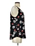 Ann Taylor LOFT Outlet 100% Polyester Black Sleeveless Blouse Size S - photo 4