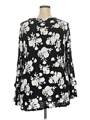 Ellos Long Sleeve Blouse (view 2)
