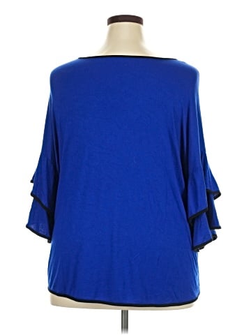 Cable & Gauge 3/4 Sleeve Top (view 2)