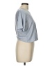 Fabletics Gray Short Sleeve Top Size L - photo 4