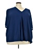 Ellos Blue 3/4 Sleeve Blouse Size 22 - 24 - photo 1
