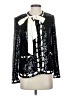 LoveShackFancy 100% Polyester Black Jacket Size 0 - photo 1
