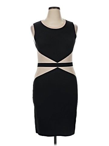 Black Saks Fifth Avenue Cocktail Dress (view 1)