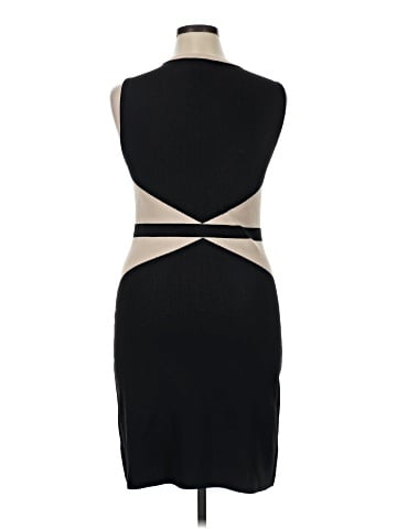 Black Saks Fifth Avenue Cocktail Dress (view 2)