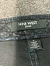 Nine West Animal Print Black Jeans Size 4 - photo 4