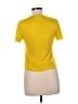 J.Crew Yellow Short Sleeve Top Size M - photo 2