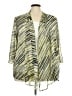 JM Collection 100% Polyester Green Kimono Size 3X - photo 1