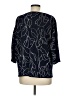 Lafayette 148 New York 100% Cotton Blue Pullover Sweater Size M - photo 2