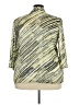 JM Collection 100% Polyester Green Kimono Size 3X - photo 2
