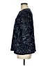 Lafayette 148 New York 100% Cotton Blue Pullover Sweater Size M - photo 5