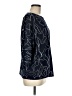 Lafayette 148 New York 100% Cotton Blue Pullover Sweater Size M - photo 4