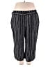 Candie's 100% Rayon Stripes Silver Casual Pants Size 3X - photo 1