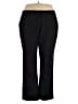 Avenue Solid Black Dress Pants Size 20 Plus - photo 1