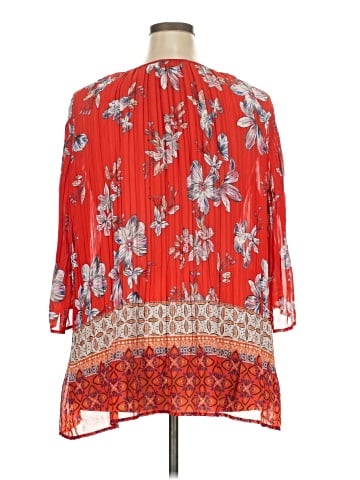 Woman Within 3/4 Sleeve Blouse (view 2)