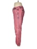 Current/Elliott 100% Cotton Plaid Pink Jeans Size 29 waist - photo 5