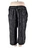 Candie's 100% Rayon Stripes Silver Casual Pants Size 3X - photo 2