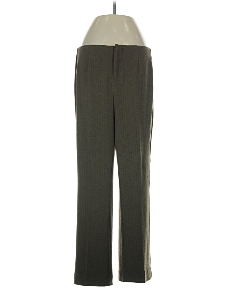 Pre-owned Ecru Dress Pants In Green