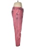 Current/Elliott 100% Cotton Plaid Pink Jeans Size 29 waist - photo 4