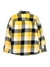 Quiksilver Checkered-gingham Yellow Long Sleeve Button-Down Shirt Size XS (kids) - photo 2