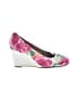 Aerosoles Floral Pink Wedges Size 9 - photo 1