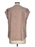 Fun2Fun Animal Print Brown Short Sleeve Blouse Size L - photo 2