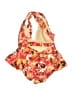 Lands' End Floral Red One Piece Swimsuit Size 16 - photo 2