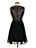 Forever 21 100% Nylon Stars Black Cocktail Dress Size S - photo 2