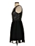 Forever 21 100% Nylon Stars Black Cocktail Dress Size S - photo 5
