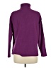 Lands' End 100% Polyester Purple Turtleneck Sweater Size M (petite) - photo 2