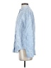 Everlane 100% Flax Stripes Blue Long Sleeve Button-Down Shirt Size 00 - photo 5