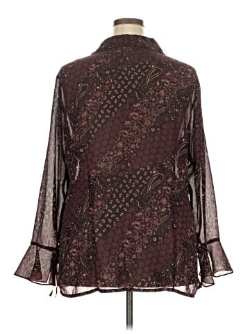Apostrophe Long Sleeve Blouse (view 2)