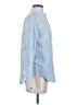 Everlane 100% Flax Stripes Blue Long Sleeve Button-Down Shirt Size 00 - photo 4