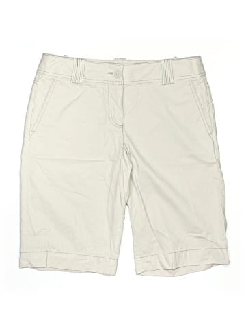 Ann Taylor LOFT Khaki Shorts (view 1)