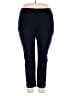 The Limited Solid Blue Active Pants Size 18 - photo 1