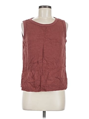 Red Haute Sleeveless Blouse (view 1)