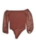 Guess Brown 3/4 Sleeve Blouse Size M - photo 2