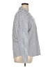 Talbots Outlet Stripes Silver Long Sleeve Button-Down Shirt Size XL - photo 4