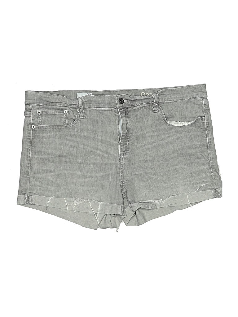 Pre-owned Gap Denim Shorts In Gray