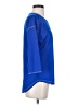 St. John's Bay 100% Polyester Blue 3/4 Sleeve T-Shirt Size S - photo 4