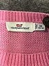 Vineyard Vines 100% Cotton Pink Pullover Sweater Size 10 - 12 - photo 3