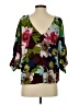 Trina Turk Green 3/4 Sleeve Blouse Size S - photo 2