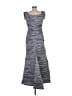 Alex Evenings 100% Polyester Gray Cocktail Dress Size 12 - photo 2